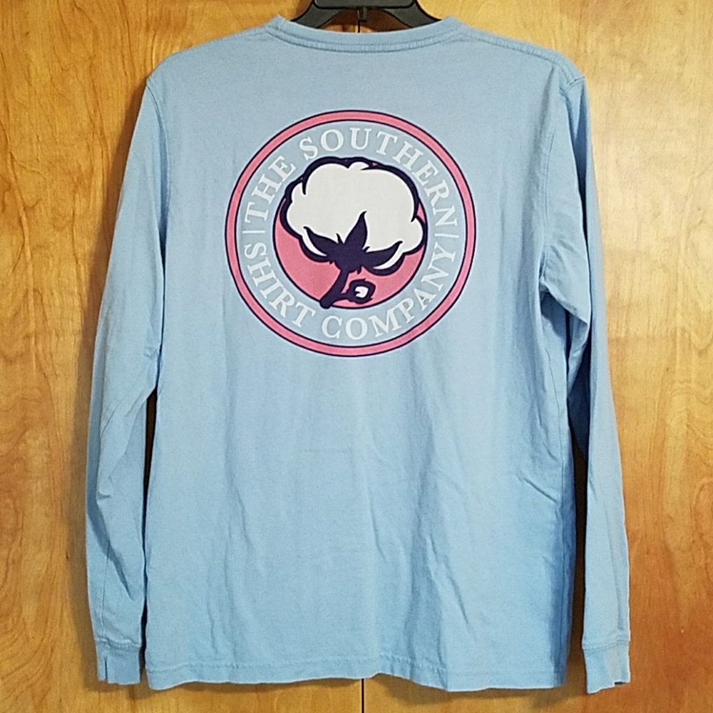 Southern Shirt Co. Longsleeve Blue Tee
